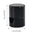 Versatile Ceiling and Wall Hooks for Lighting & Decor (Black)