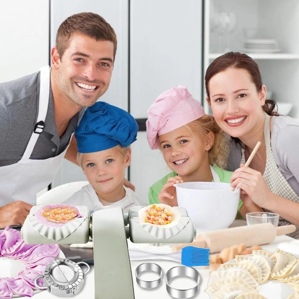 Double Head Electric Dumpling Machine