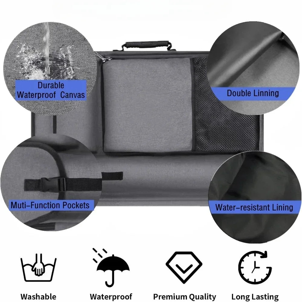 Artist Portfolio Set Art Case 18" x 24" (Gray)