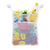 Bath Toy Storage Net with Suction Cups for Kids (White)