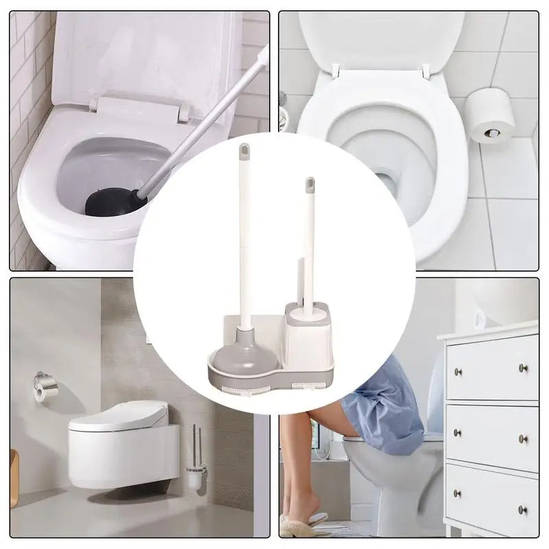 Household Toilet Cleaning Brush with No Dead Corner Design