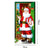 Christmas Santa Door Background Cloth for Holiday Party