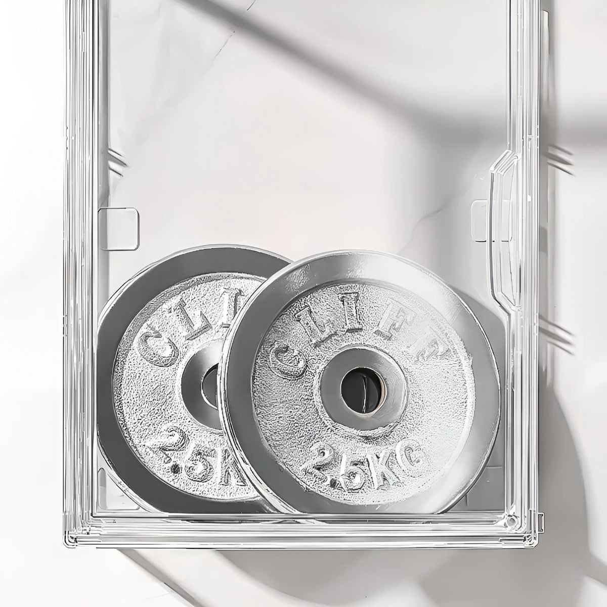 Clear Dustproof Makeup Organizer Layered Storage (Large)