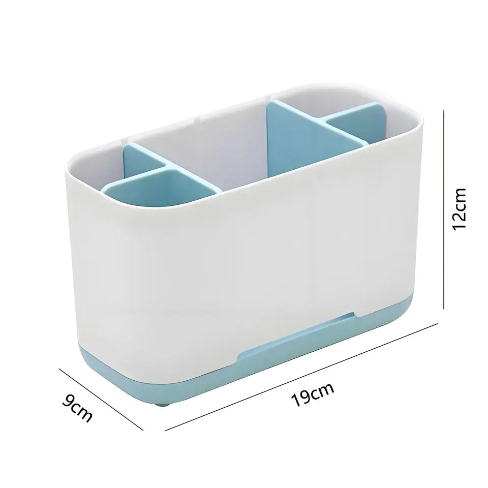 Multipurpose Desktop Storage Box (Light Gray)