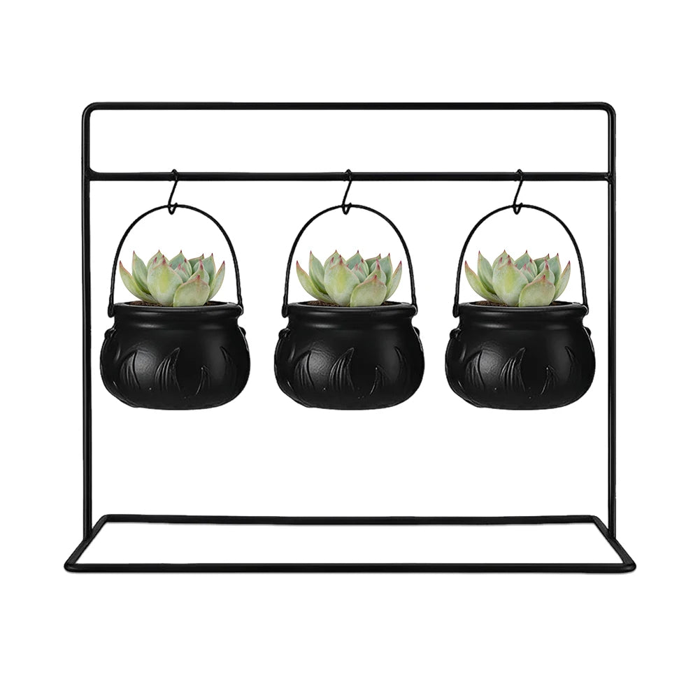 Trick or Treat Candy Bucket Witch Cauldron 9-Piece