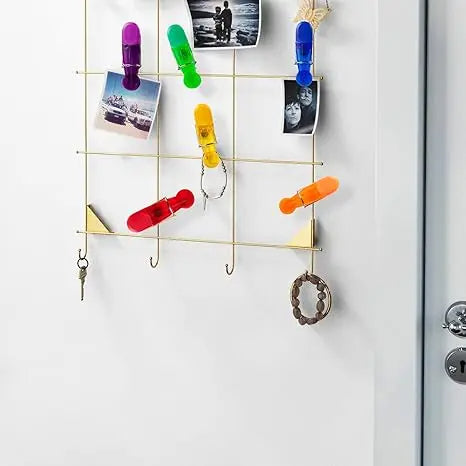 Magnetic Chip Bag Clips 12-Pack Space-Saving Kitchen Organizers