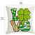 Green Gnome Lover Pillowcase for St. Patrick's Day (45x45cm)