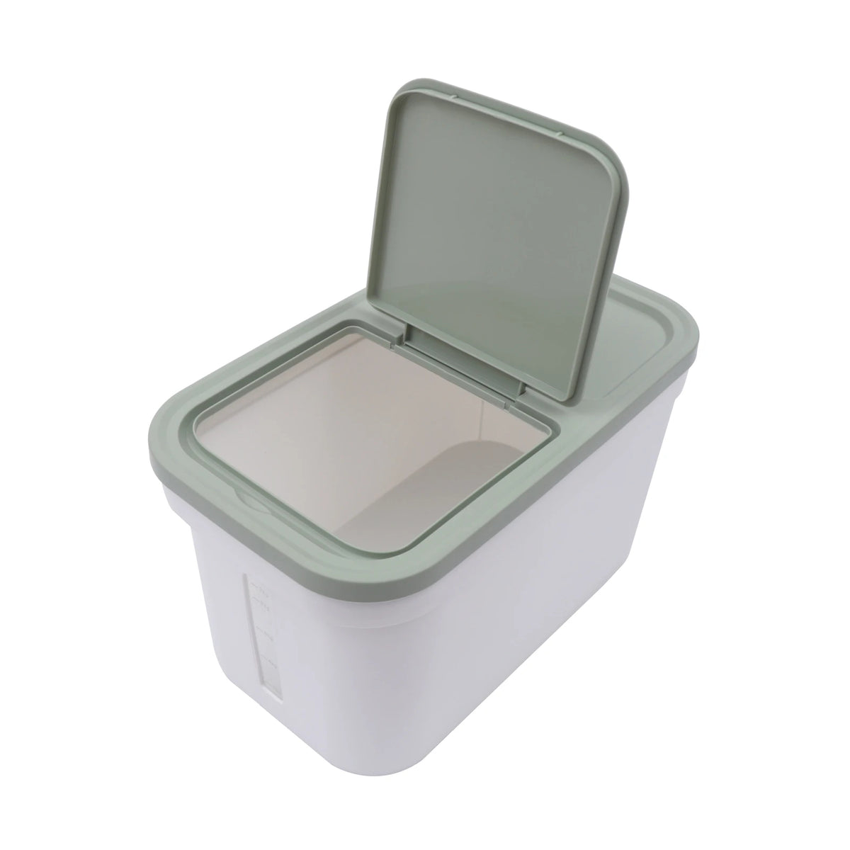 Airtight Rice Storage Container 22 Lbs Food-Grade PP Grain Dispenser with Measuring Cup for Rice Beans Flour &amp; Dry Food