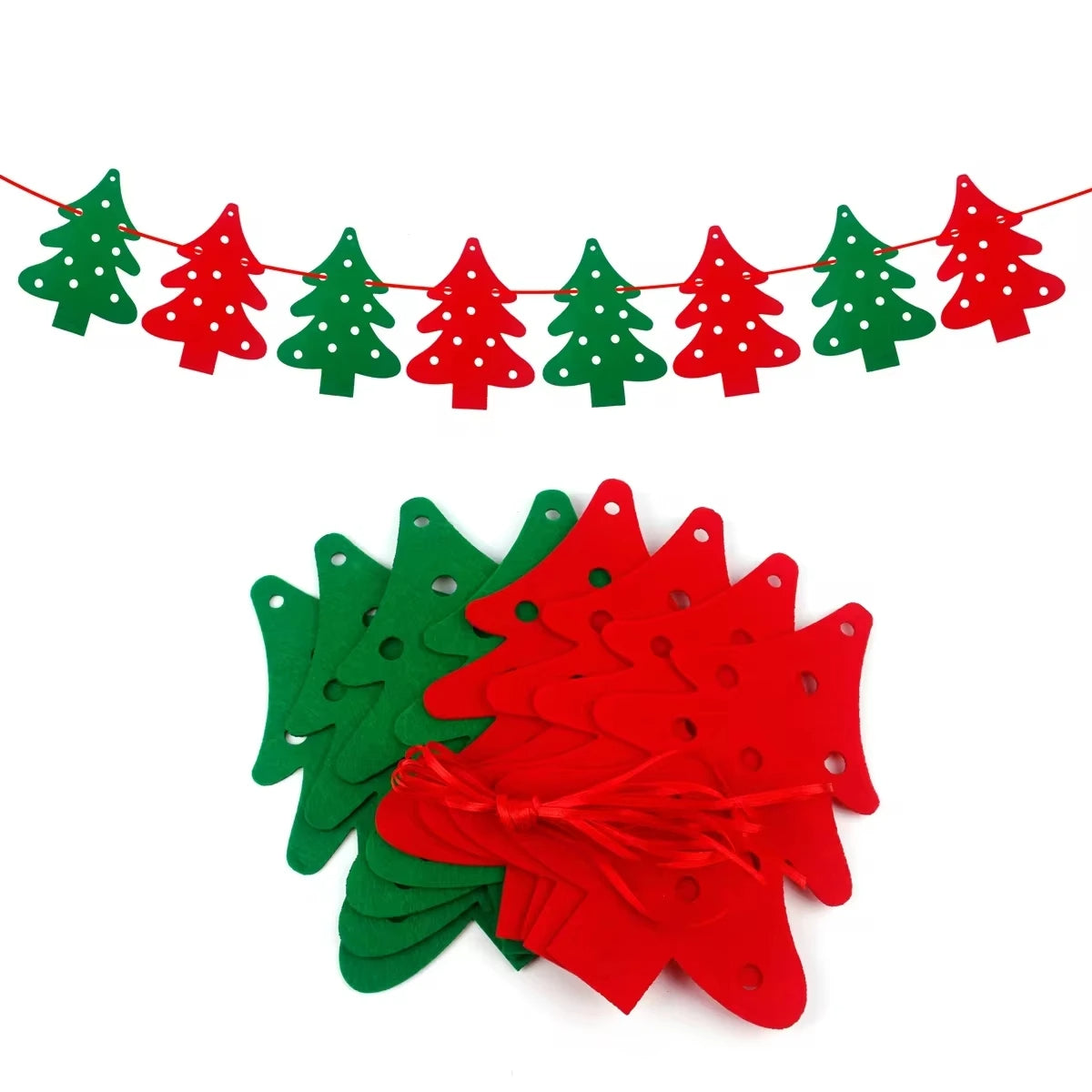 Christmas Banner Garland for Home Decor