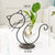 Metal Holder Cat Shape Vase for Home & Wedding Gifts and Decor