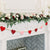 Hearts Wood Bead Garland for Valentine Decorations