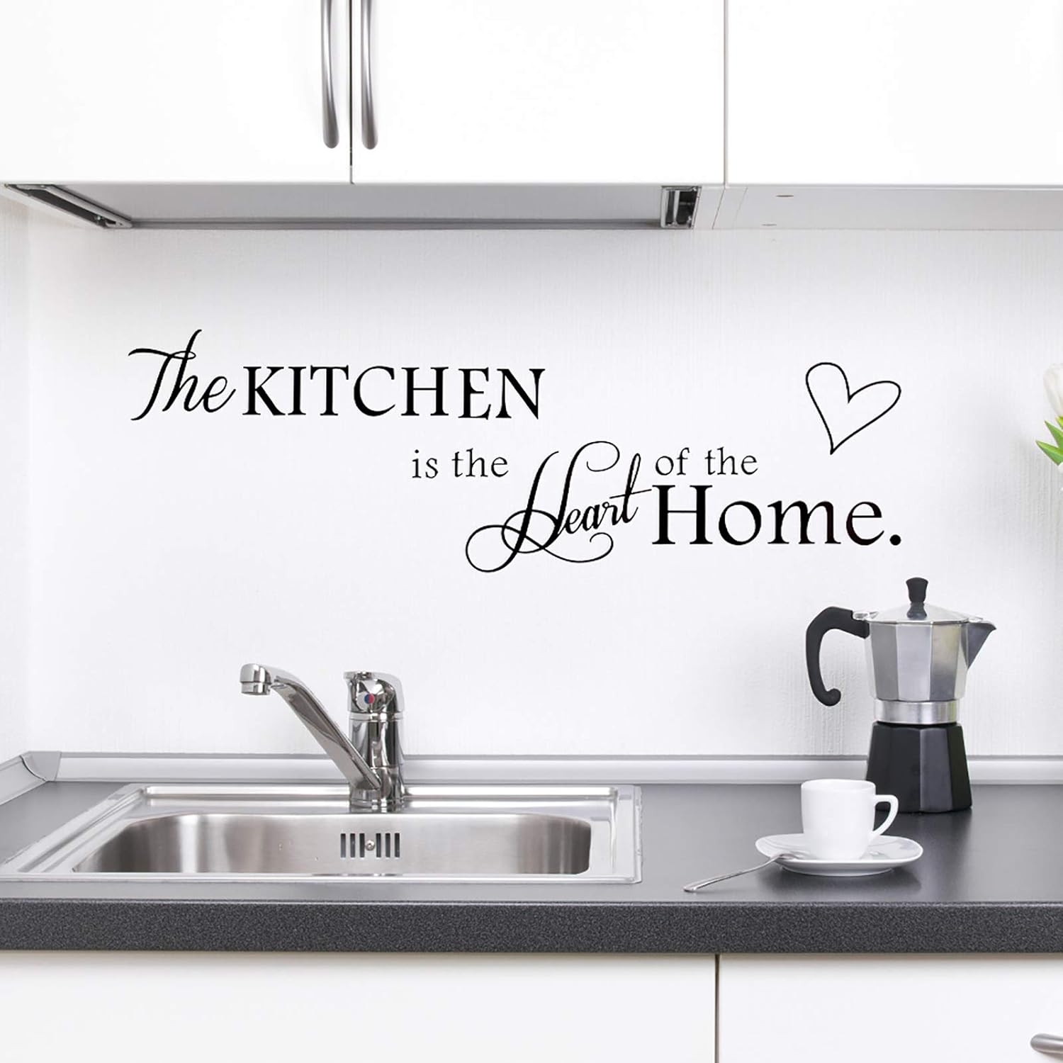 The Kitchen Quote Wall Stickers Wall Decal Vinyl Home Décor