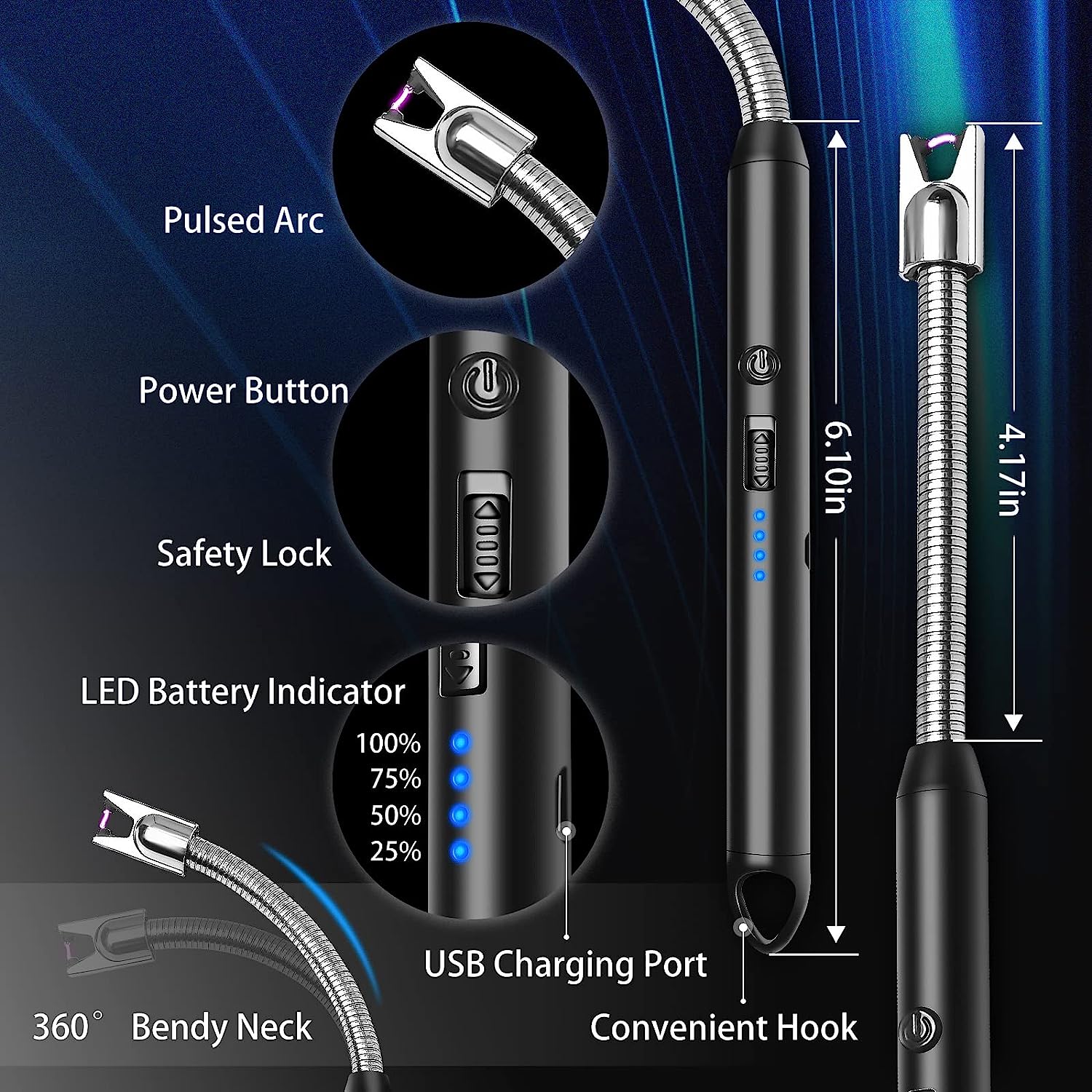 Rechargeable Electric Lighter Pack