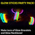 8" Glow Sticks Bulk Party Favors 100 Pack Party Supplies