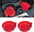 Universal Car Cup Coaster, 2 Pack Non-Slip Cup Holder Car Interior Accessories, Rhinestone Red