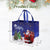 Christmas Gift Bags 9 Pieces Reusable Tote Christmas Bag with Handle