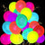 110PCS Neon Balloons Glow Balloons Neon Party Decorations Glow in the Dark for Kids Birthday Glow Party Decoration