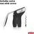 Steel Vertical Lever Corkscrew with Removable Foil Cutter