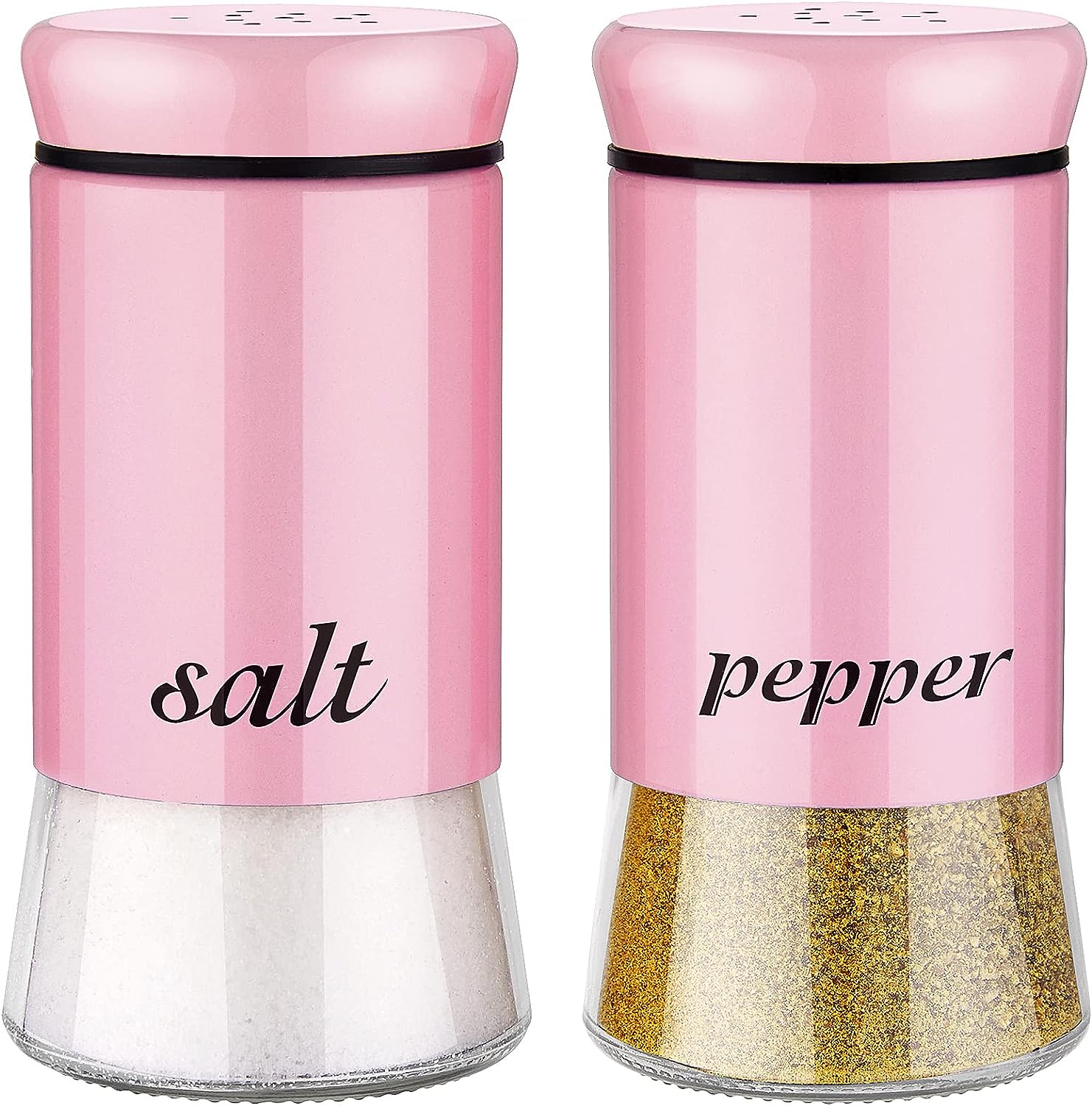 Salt and Pepper Set Kitchen Accessories (5oz, Pink)