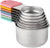 Magnetic Measuring Cups Stainless Steel Measuring Cups (Set of 7)