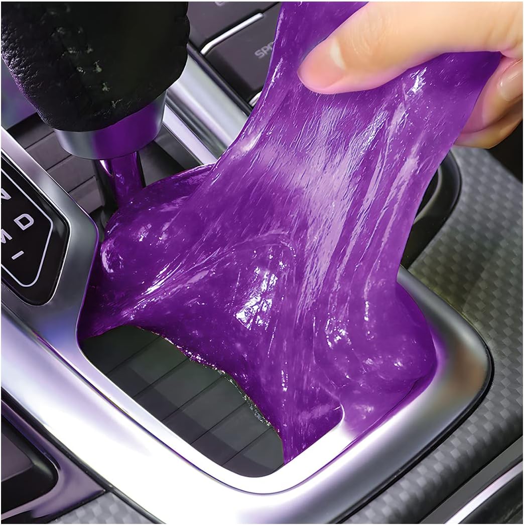 Cleaning Gel for Car Dust Cleaning Mud Removal (Purple)