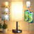 Bedroom Lamp Bedside Table Lamp with 3 Color Temperatures (LED Bulb Included)