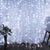 Christmas Curtain String Lights, Waterproof 300 LEDs 8 Lighting Modes Fairy Lights USB Powered, White