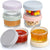 Small Condiment Container 2.7 Oz with Lids, 6 Packs Salad Dressing Container To Go