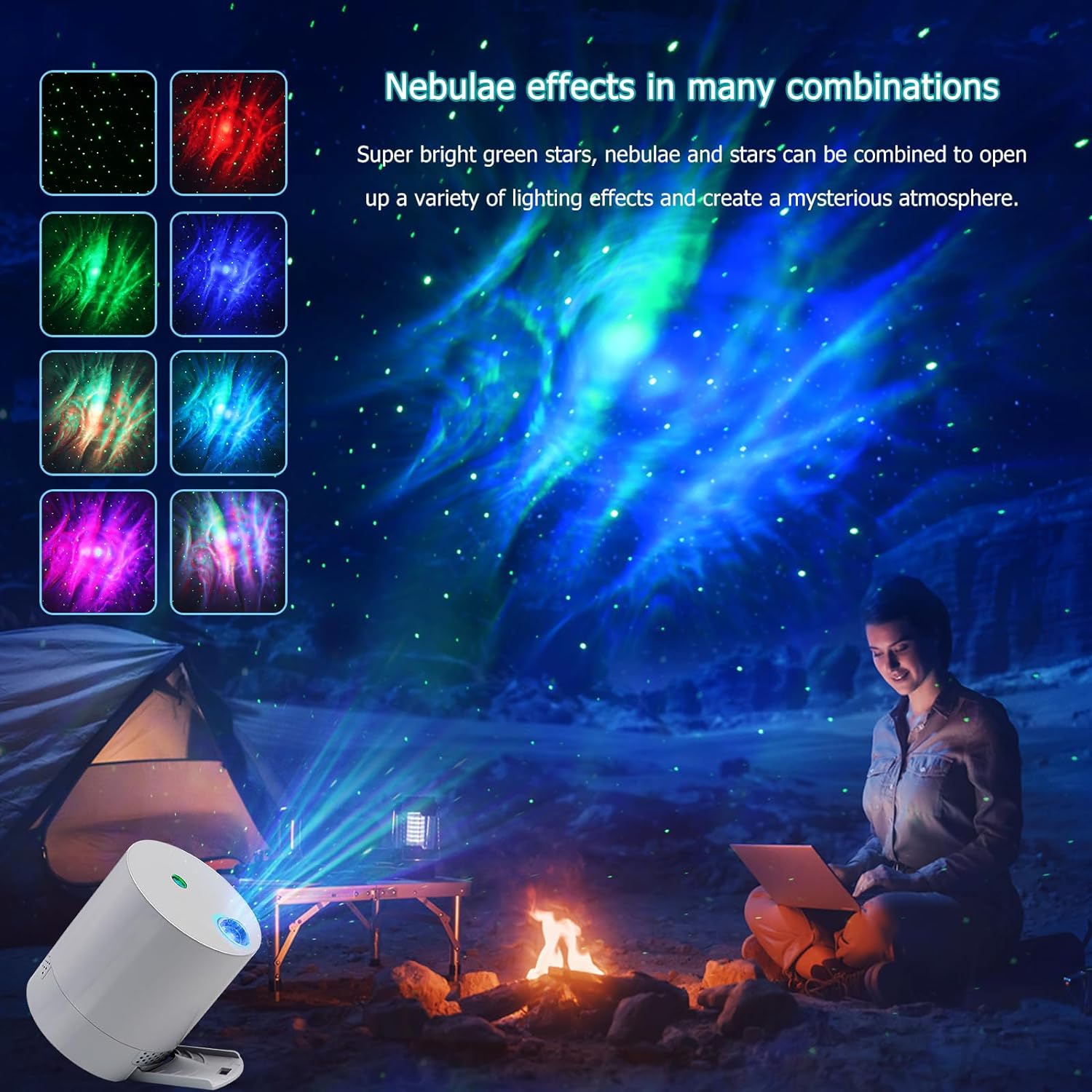 Galaxy Projector Star Projector with Remote Control for Kids, Adults, Bedroom, Living Room