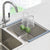 Dish Rack Drying Sink Over Sink (17.5''x11.8'')