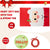 Santa Gift Bag Plastic Wrapping Bag 56”x36” for Gift Giving, Holiday Presents