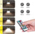 Under Counter Lights for Kitchen 6 Pack Wireless LED Puck Lights with Remote Control