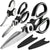 Kitchen Scissors 3 Pack Heavy Duty Stainless Steel Cooking Shears for Cutting Meat