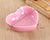 Pink Love Heart Shaped Porcelain Side Dishes Bowl Set of 6