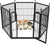 Dog Playpen, 24" Height for Puppies/Small Dogs, 6 Panels