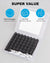Adhesive Cable Clips 60 Pieces Clips for Cable Management, Strong Cord Clips Wire Holders, Black