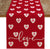 Valentines Day Table Runner 13" x72" Pink Heart Love Seasonal Farmhouse