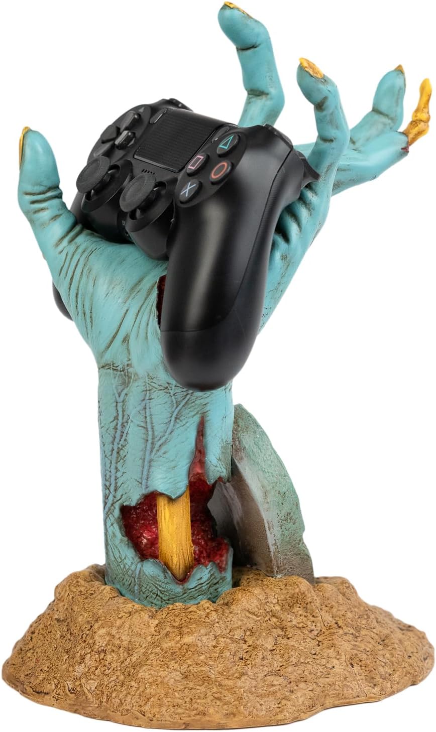 2-in-1 Zombie Gaming Controller Holder and Headphone Stand - Organize Your Gaming Setup