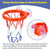 Bath Toys Basketball Hoop for Kids Toddlers Suction Cup Basketball Hoop & 4 Soft Balls Set