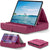 Foldable Tablet Pillow Holder with Pocket & Stylus Mount Compatible with iPad