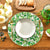 St. Patrick's Day Placemats 15" Set of 4 for Party Kitchen Dining Decoration