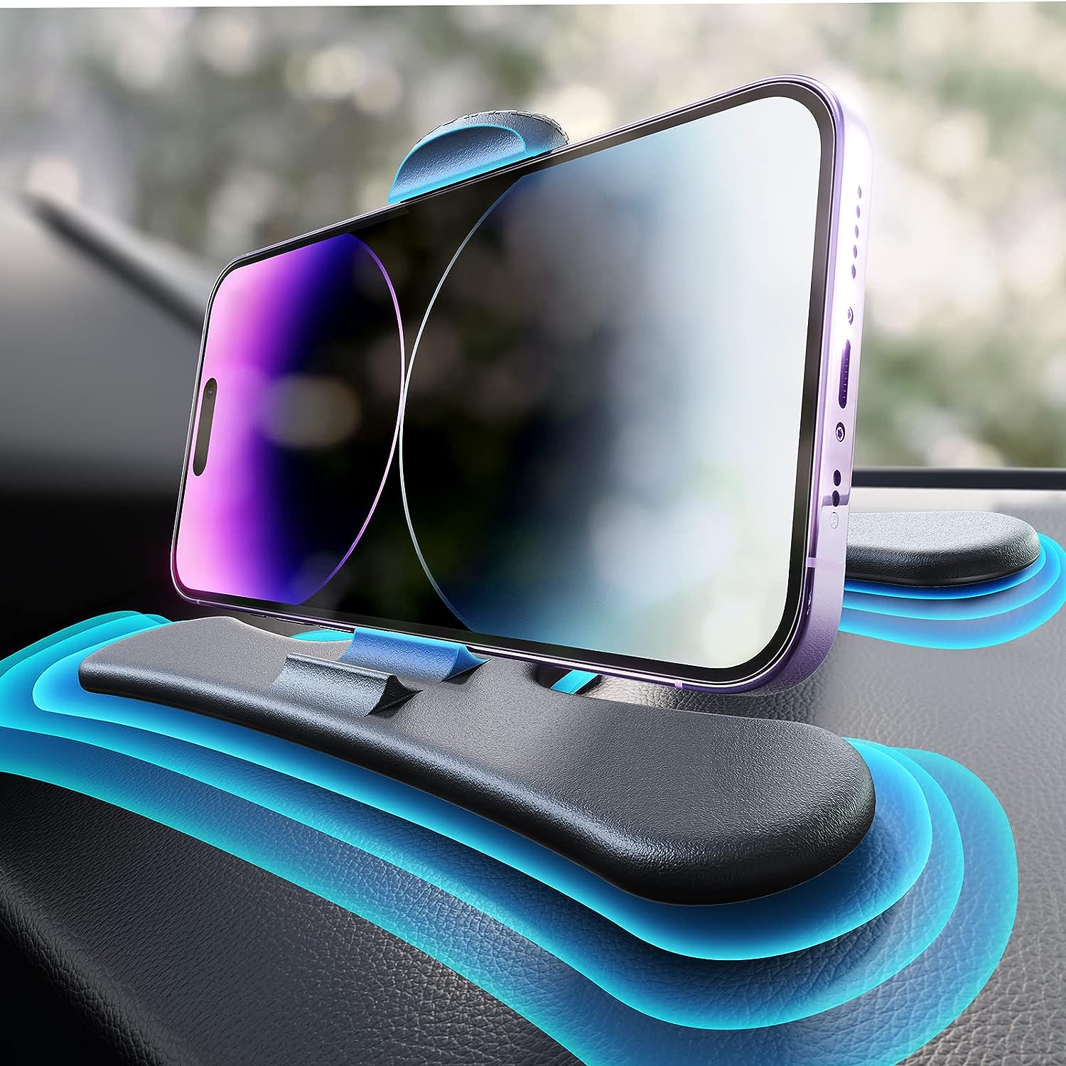 Dashboard Phone Holder for Car, Dashboard Mount Universal Car Phone Holders