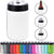 4-in-1 Stainless Steel 12 oz Double Wall Vacuum Insulated Can, White Color