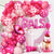 136 Pieces Galentines Day Decorations Galentines Day Balloon Garland Arch Kit