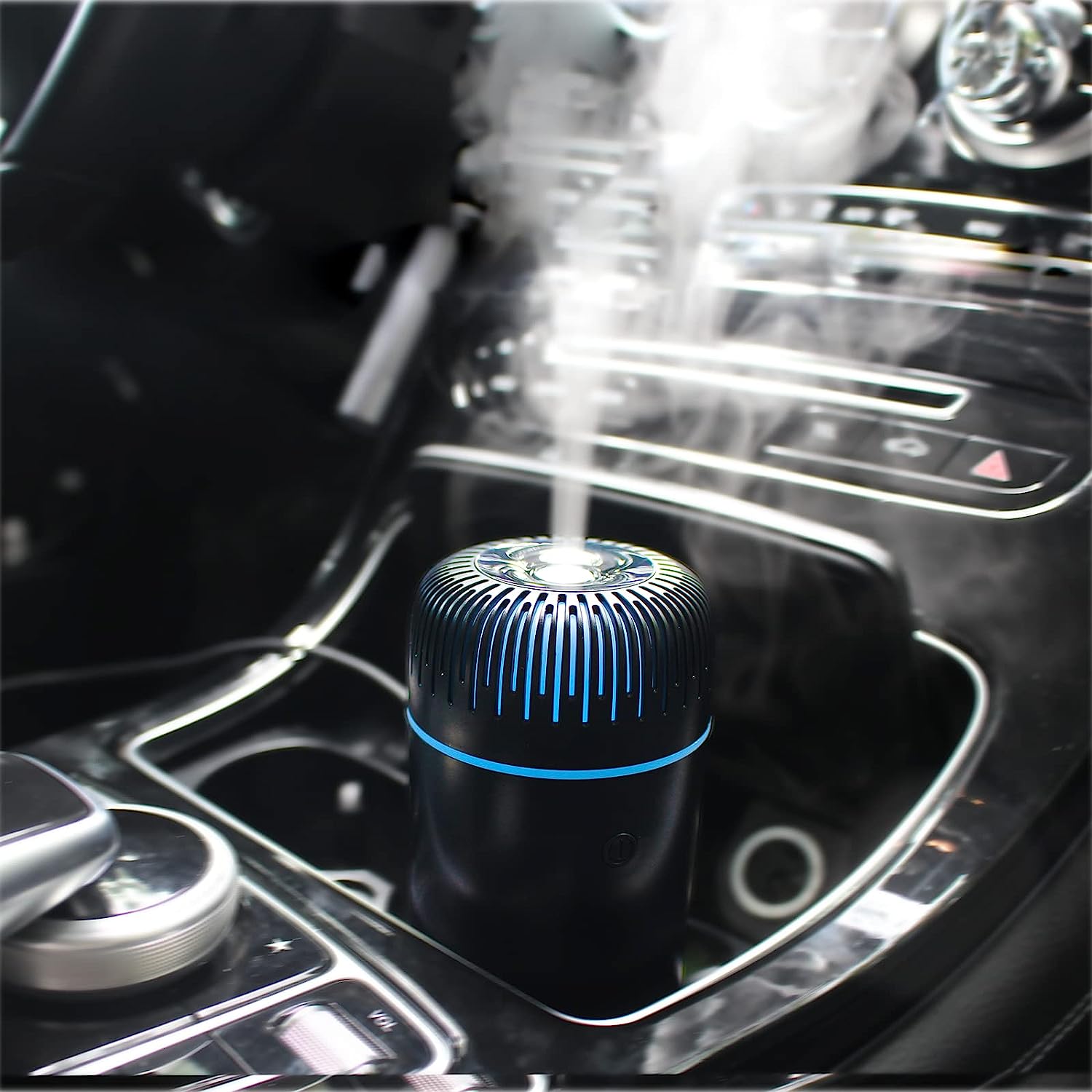 Mini Humidifier Essential Car Diffuser 100ml (Black)