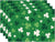 Set of 4 Green Shamrock St. Patrick's Day Placemats (12" x 18")