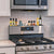 30" Stove Top Shelf Silicone Stove Top Shelf Magnetic Shelf for Kitchen Stove