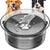 Dog Water Bowl 2L Large Capacity Pet Water Dispenser (Gray)