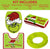 Grinchs Decor Christmas Set of 4 Bathroom Decorations Toilet Seat Cover and Rug