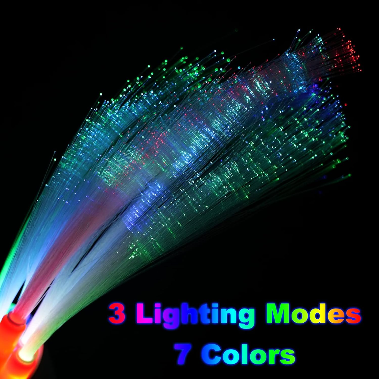 New Year Party Supplies, 25 Pack Glow Stick 3 Models Flashing Sticks for New Year
